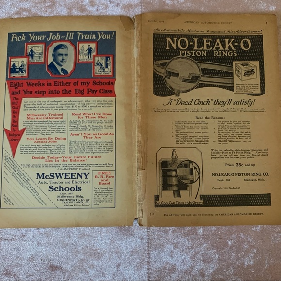 October 1924 American Automobile Digest Car Repair Manual - Picture 3 of 6